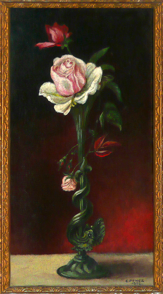 Rose In Vase