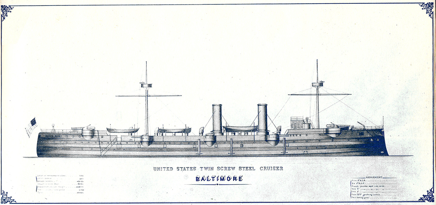 Бронепалубный крейсер Балтимор
