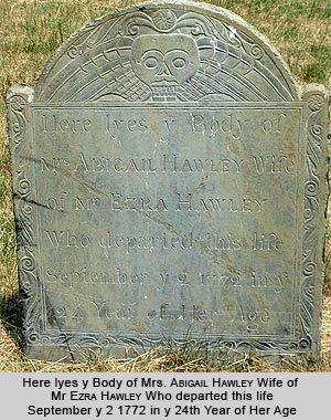 Abigail Hawley Grave